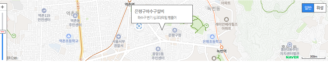 은평구하수구
