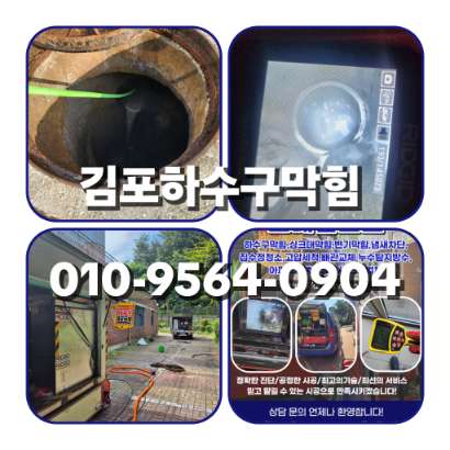 김포정화조막힘