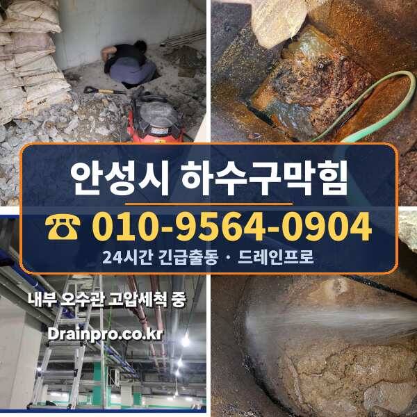 안성시 하수구막힘