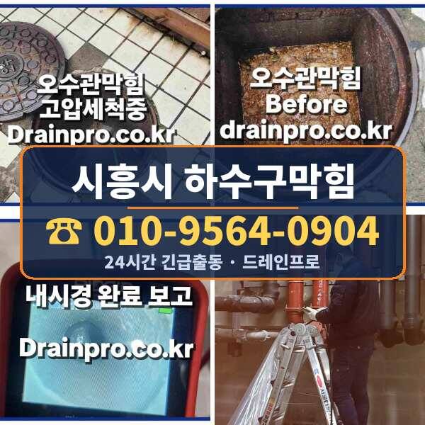 시흥시 하수구막힘